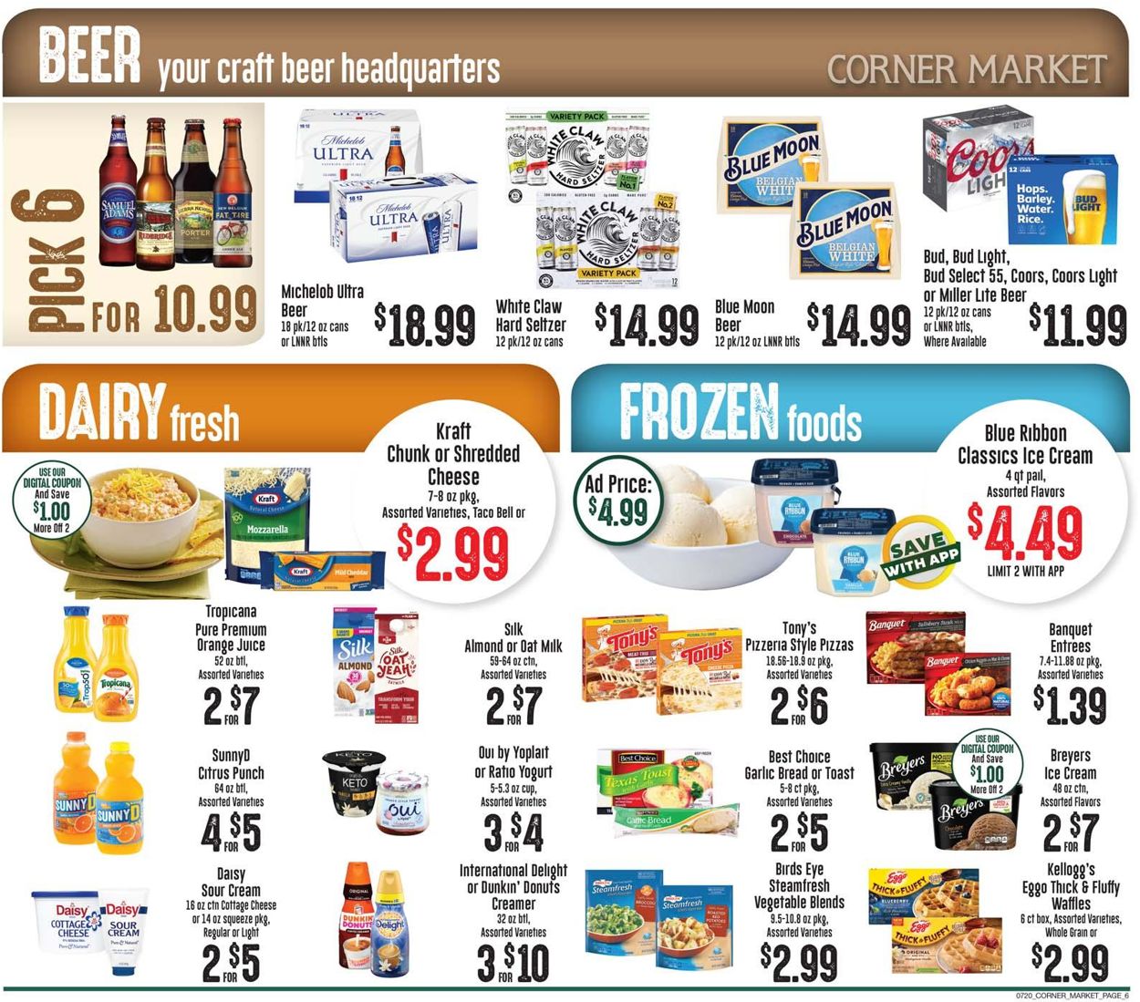 Corner Market Weekly Ad Circular - valid 07/20-07/26/2022 (Page 6)