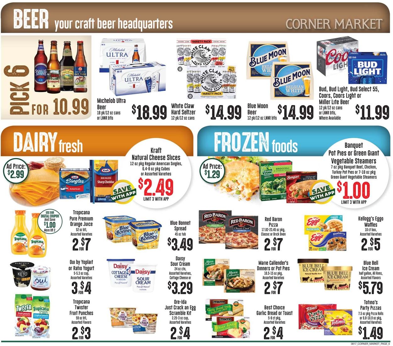 Corner Market Weekly Ad Circular - valid 08/17-08/23/2022 (Page 6)