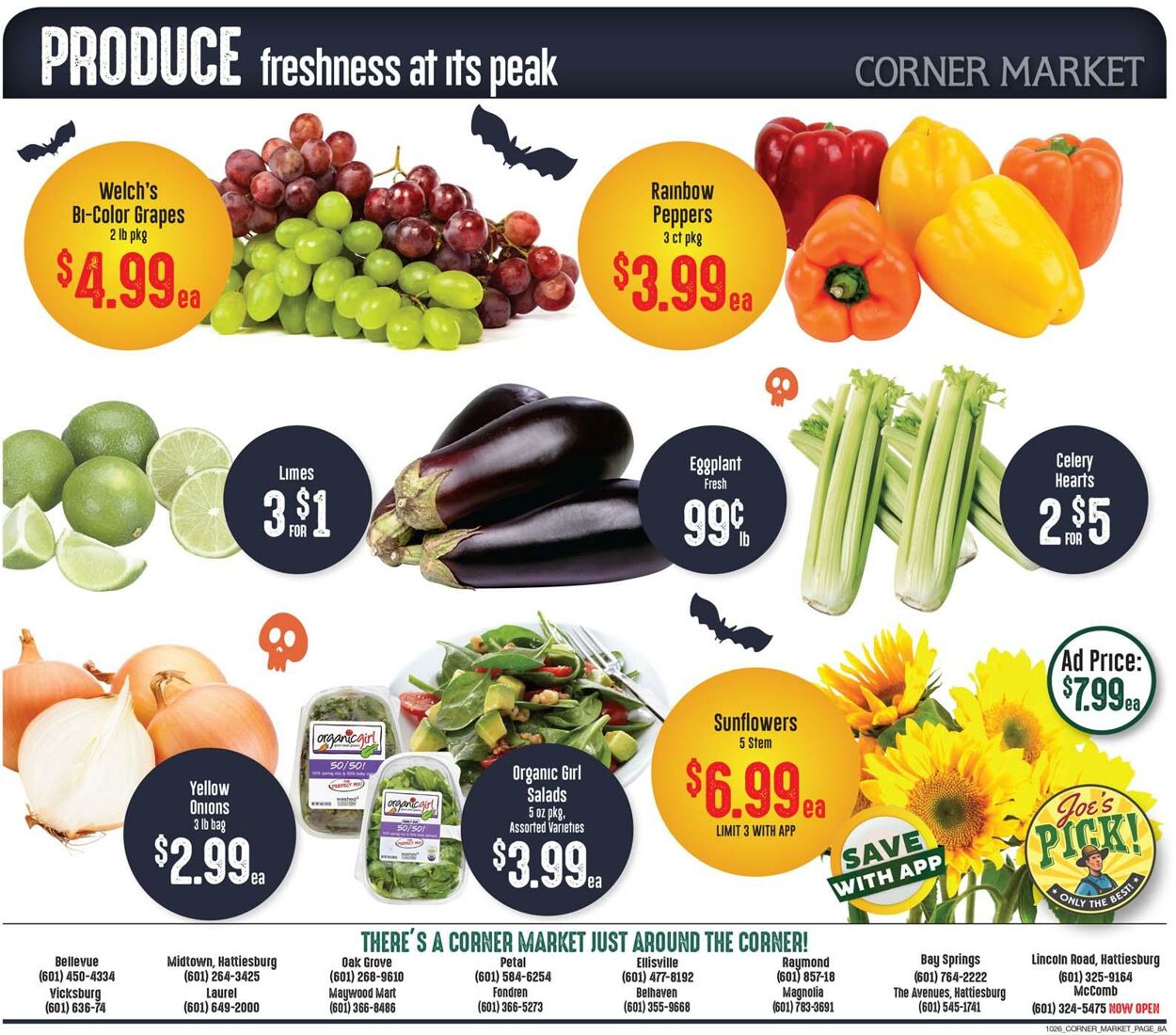 Corner Market Weekly Ad Circular - valid 10/26-11/01/2022 (Page 8)