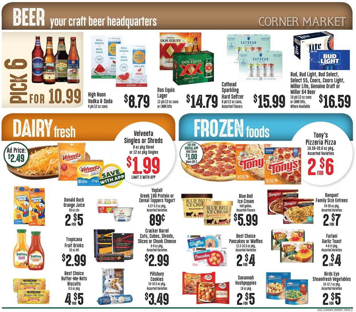 Corner Market Weekly Ad Circular - valid 02/22-03/01/2023 (Page 6)