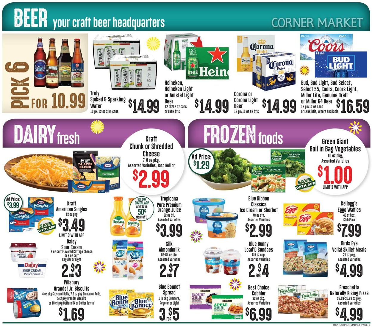 Corner Market Weekly Ad Circular - valid 03/01-03/08/2023 (Page 6)