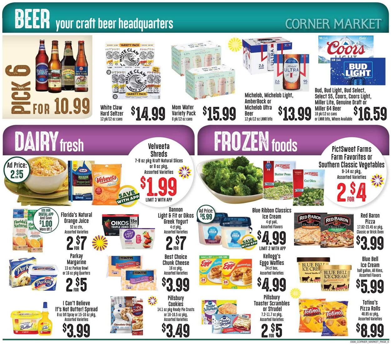 Corner Market Weekly Ad Circular - valid 03/08-03/15/2023 (Page 6)
