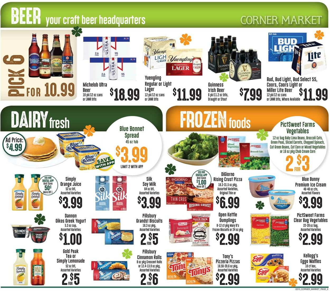 Corner Market Weekly Ad Circular - valid 03/15-03/22/2023 (Page 6)
