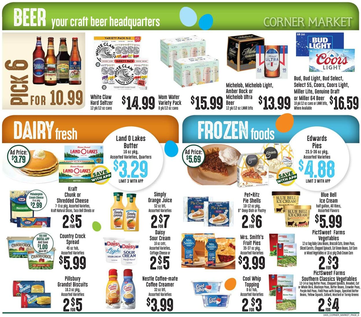 Corner Market Weekly Ad Circular - valid 04/05-04/12/2023 (Page 6)