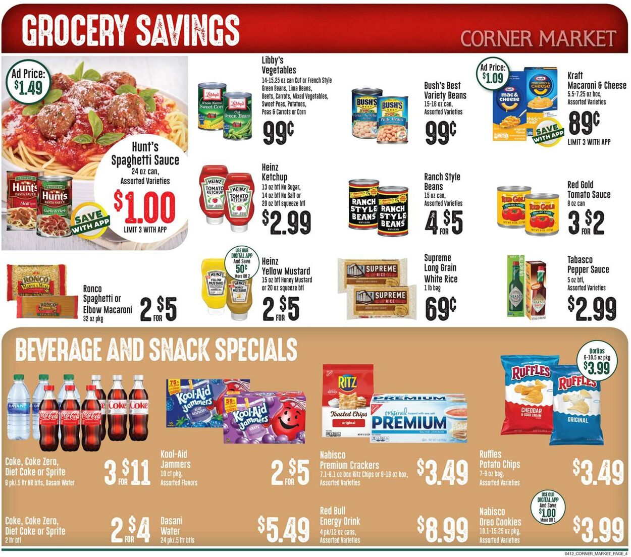 Corner Market Weekly Ad Circular - valid 04/12-04/19/2023 (Page 4)