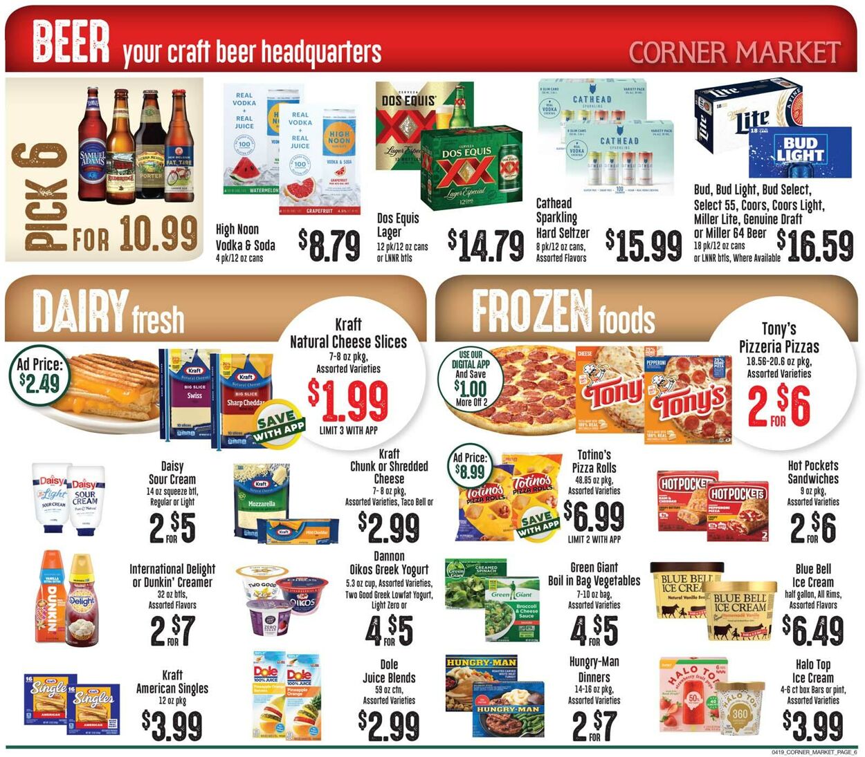Corner Market Weekly Ad Circular - valid 04/19-04/26/2023 (Page 6)