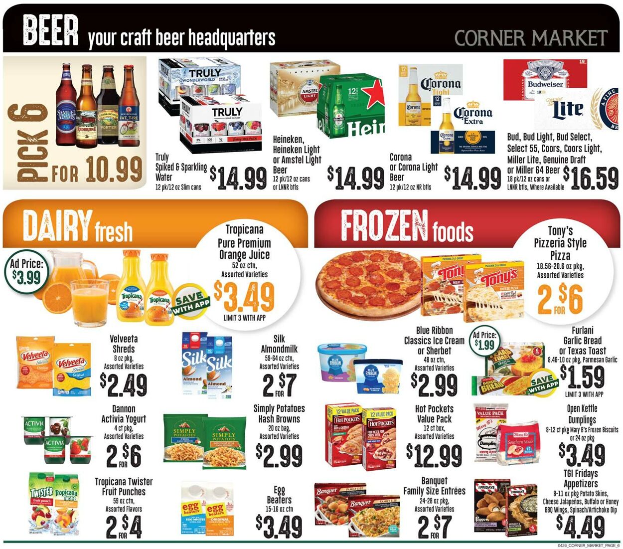Corner Market Weekly Ad Circular - valid 04/26-05/03/2023 (Page 6)