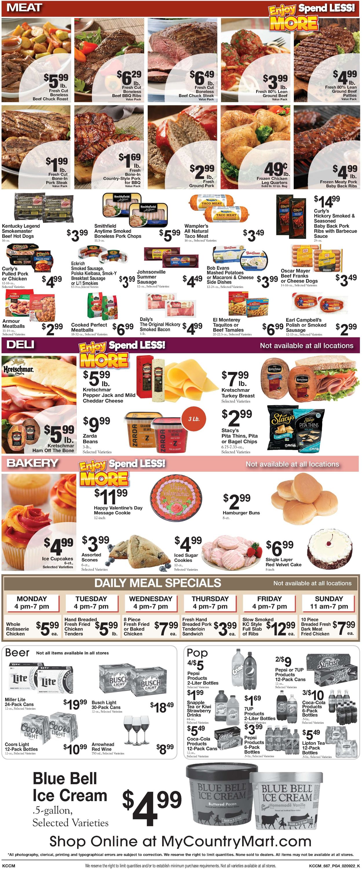 Country Mart Weekly Ad Circular - valid 02/08-02/14/2022 (Page 4)