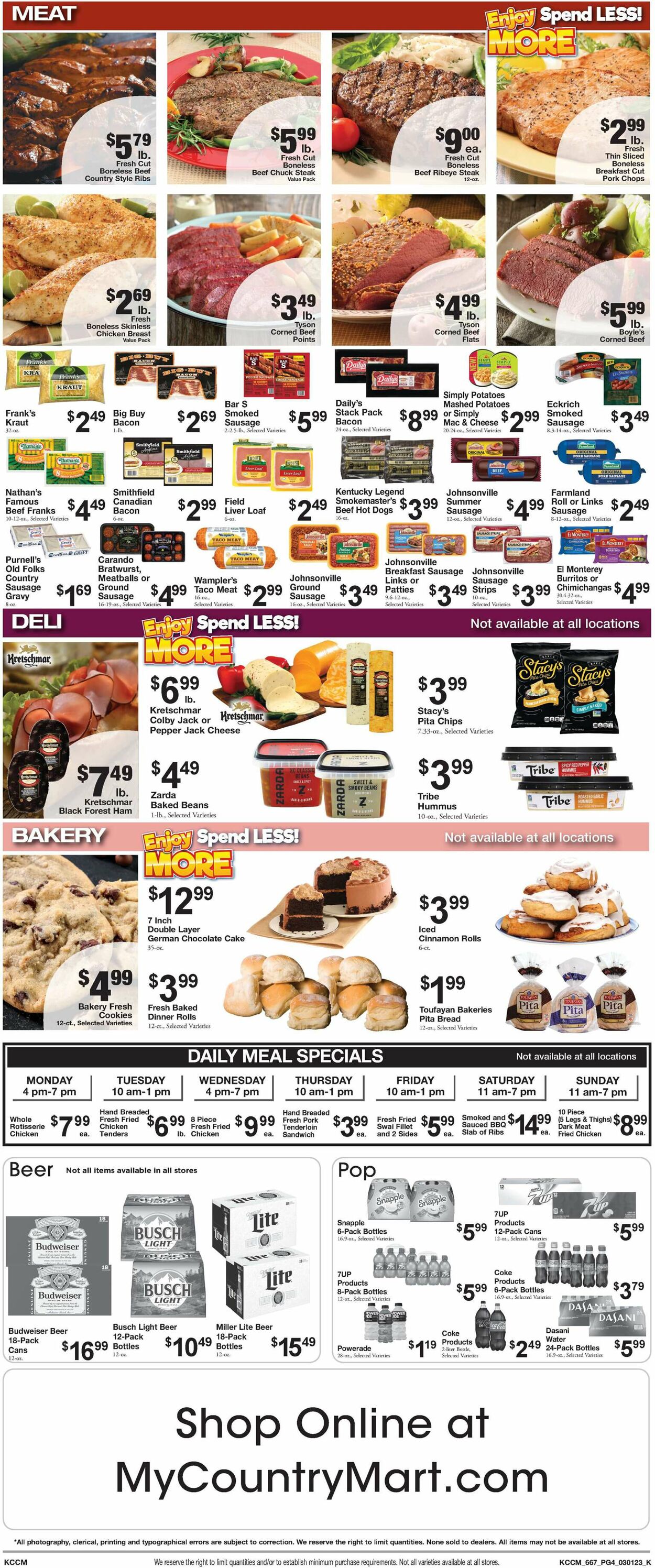 Country Mart Weekly Ad Circular - valid 02/28-03/06/2023 (Page 4)