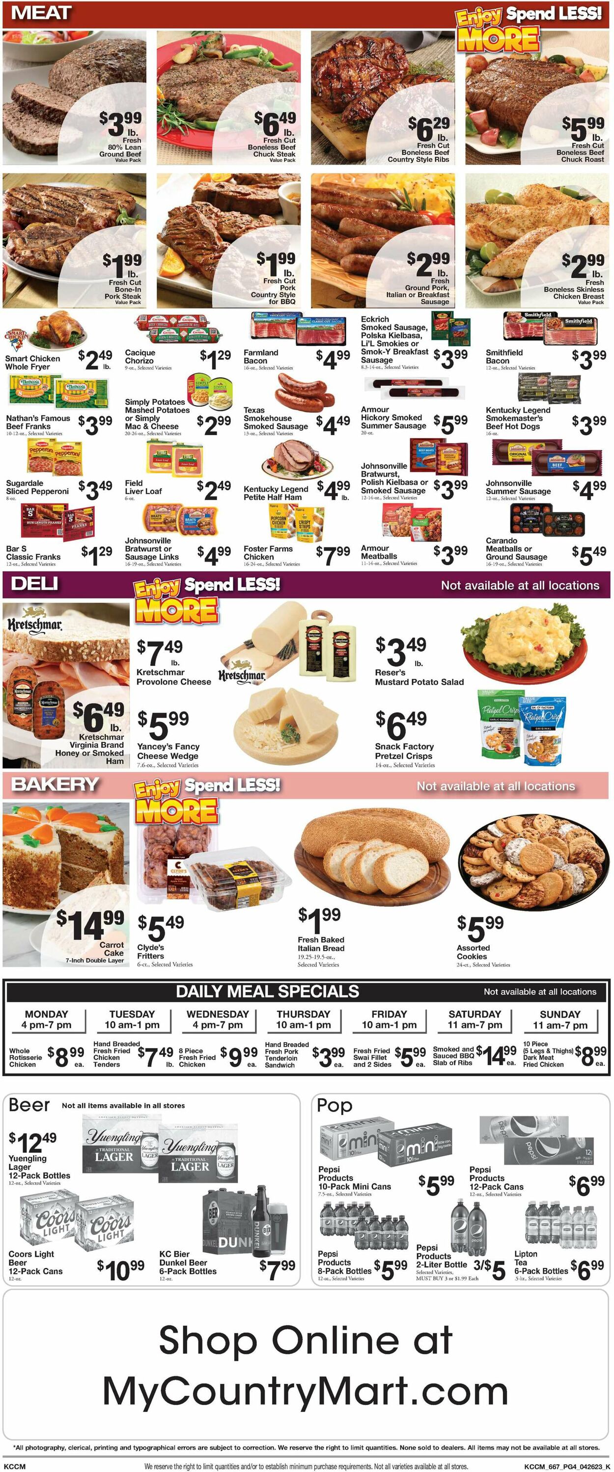 Country Mart Weekly Ad Circular - valid 04/25-05/01/2023 (Page 4)