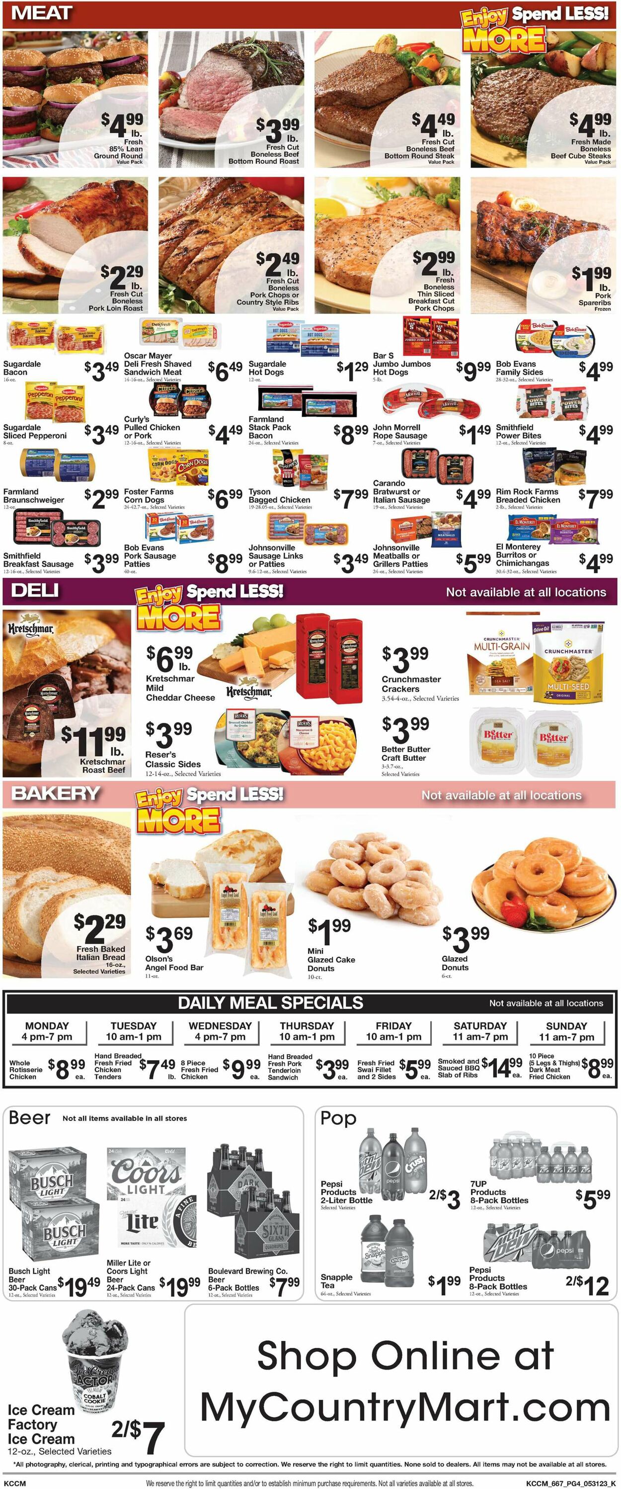 Country Mart Weekly Ad Circular - valid 05/30-06/05/2023 (Page 4)