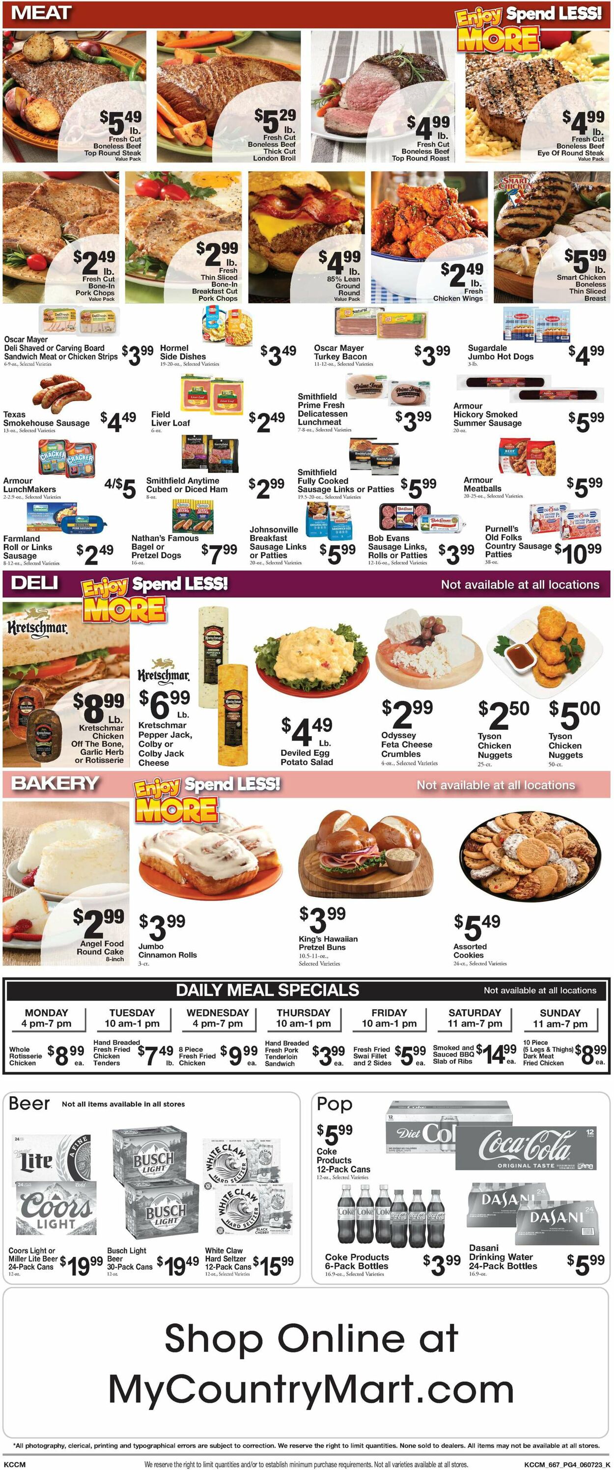Country Mart Weekly Ad Circular - valid 06/06-06/12/2023 (Page 4)