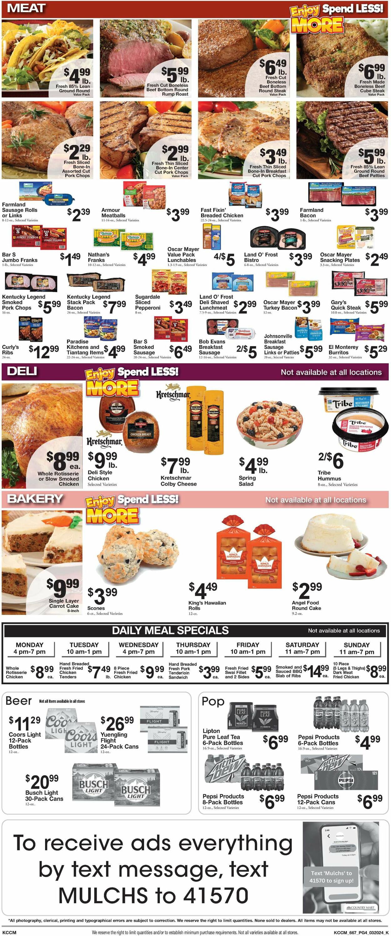 Country Mart Weekly Ad Circular - valid 03/19-03/25/2024 (Page 4)