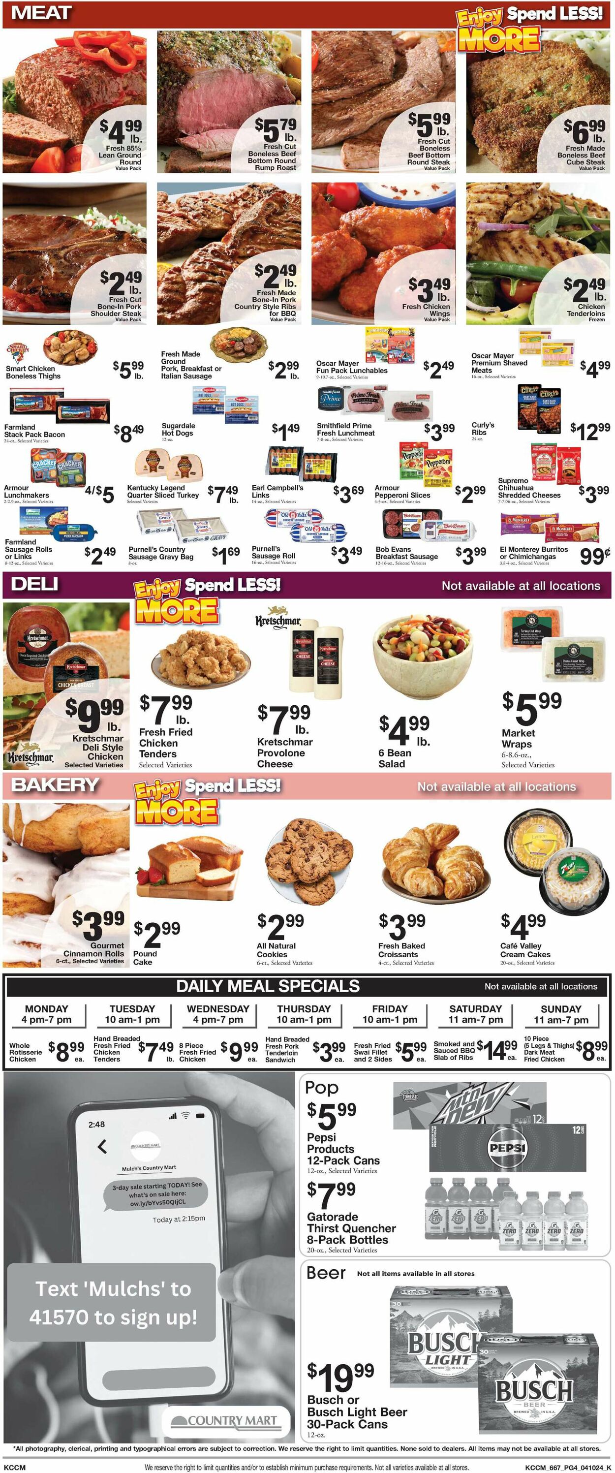 Country Mart Weekly Ad Circular - valid 04/09-04/15/2024 (Page 4)