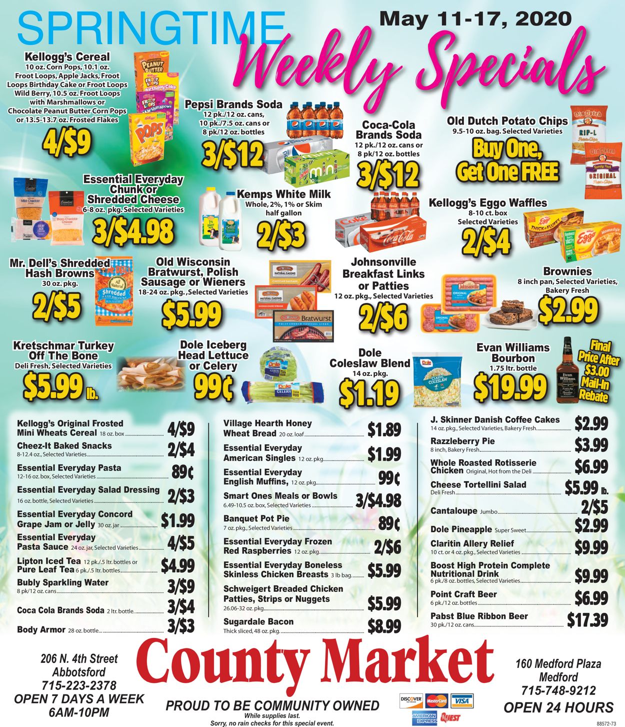 County Market Weekly Ad Circular - valid 05/11-05/17/2020