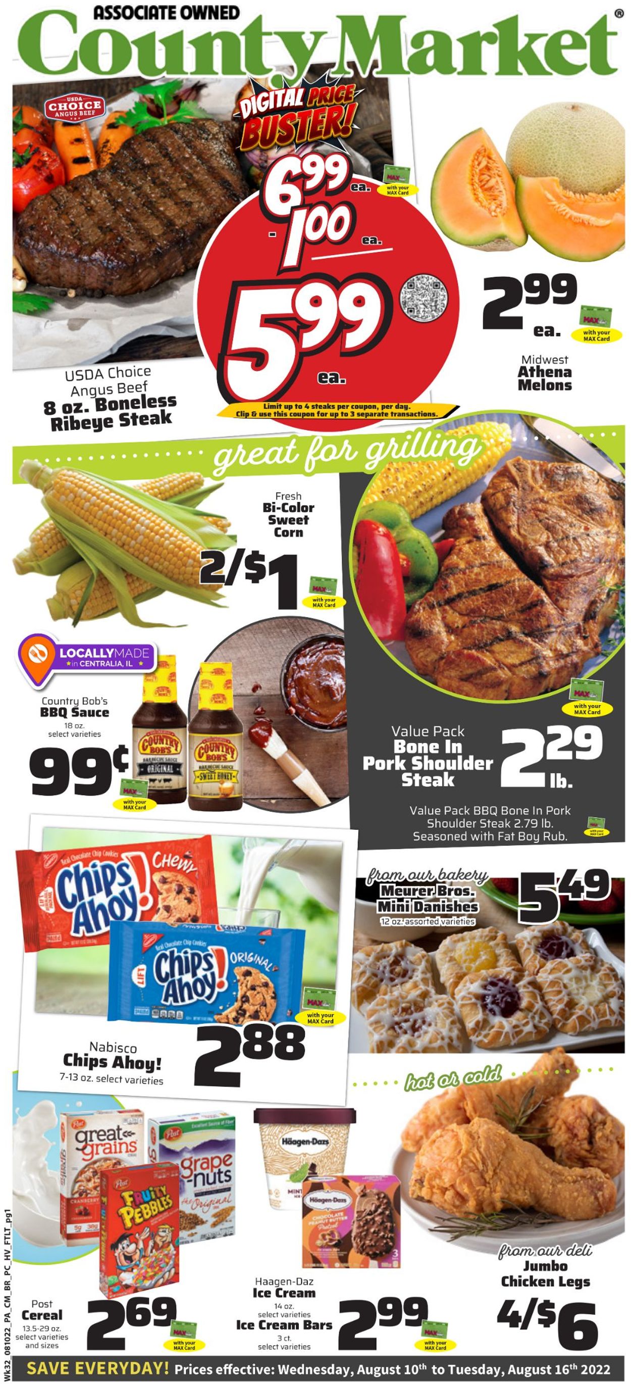County Market Weekly Ad Circular - valid 08/10-08/16/2022