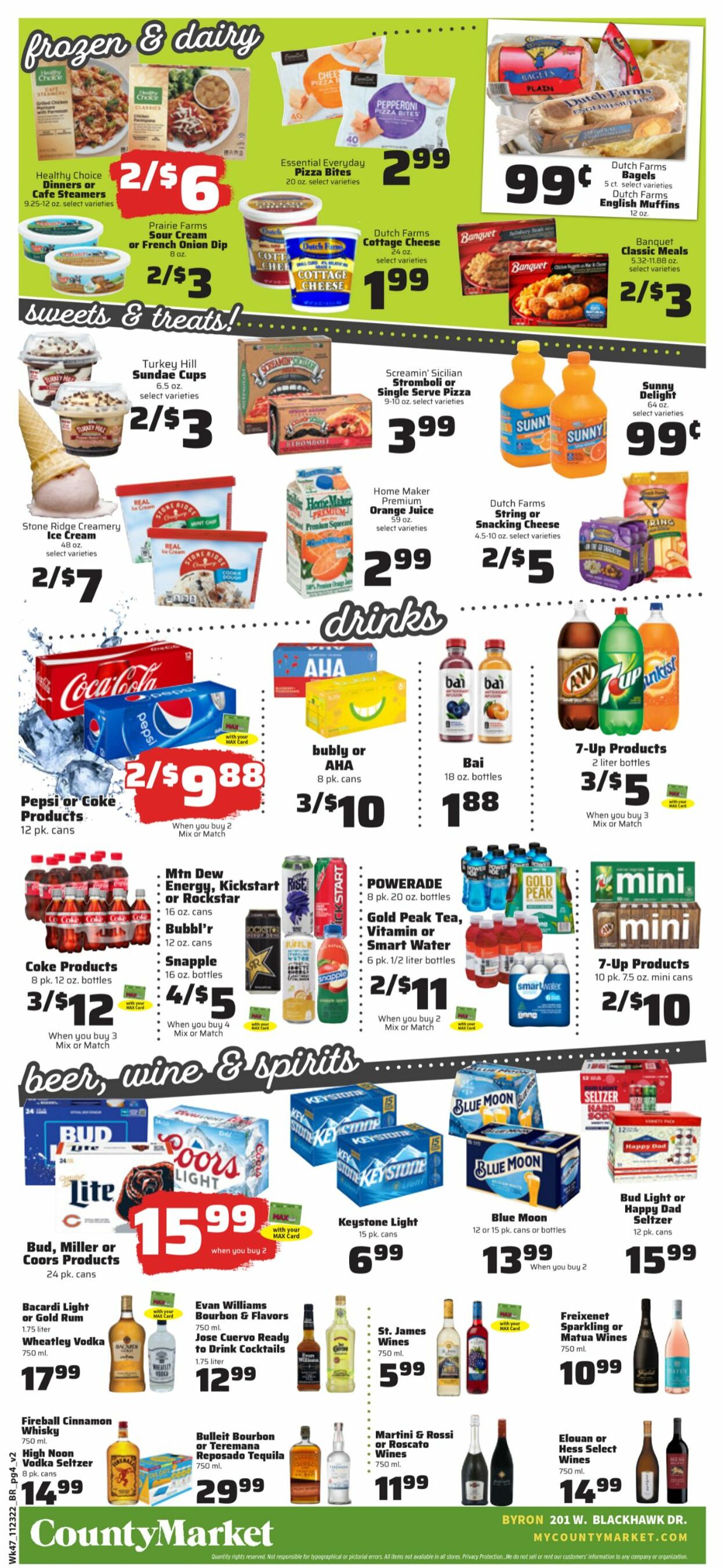 County Market Weekly Ad Circular - valid 11/25-11/29/2022 (Page 4)