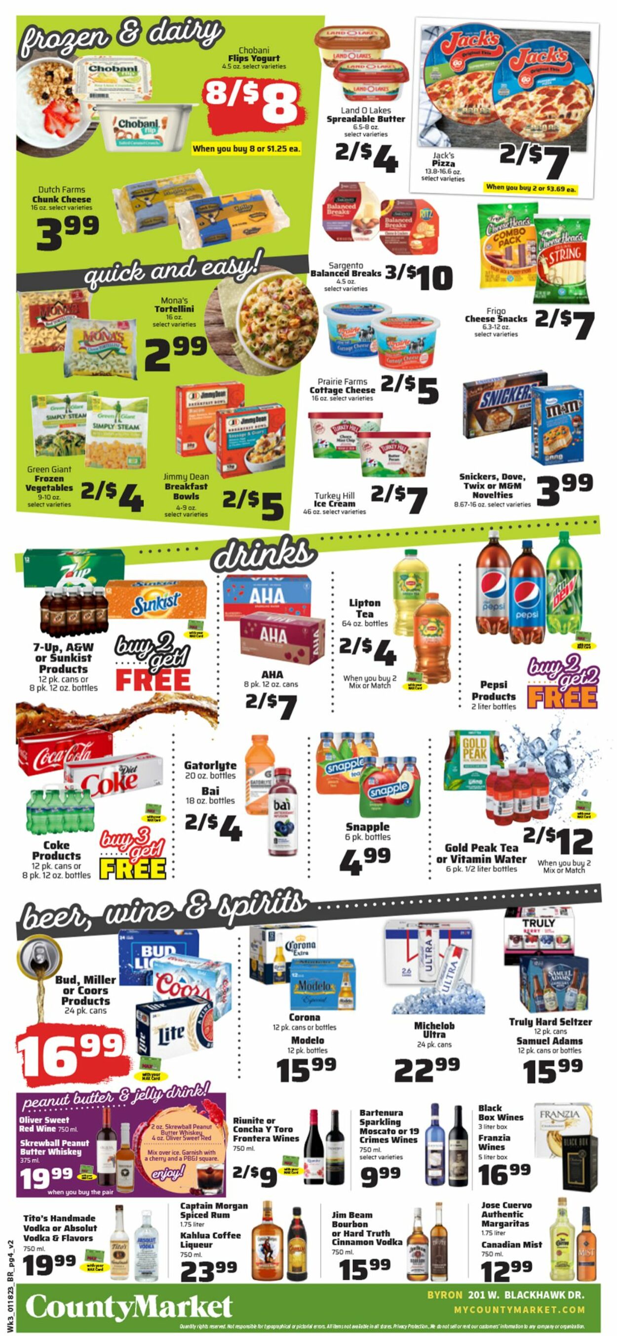 County Market Weekly Ad Circular - valid 01/18-01/24/2023 (Page 4)