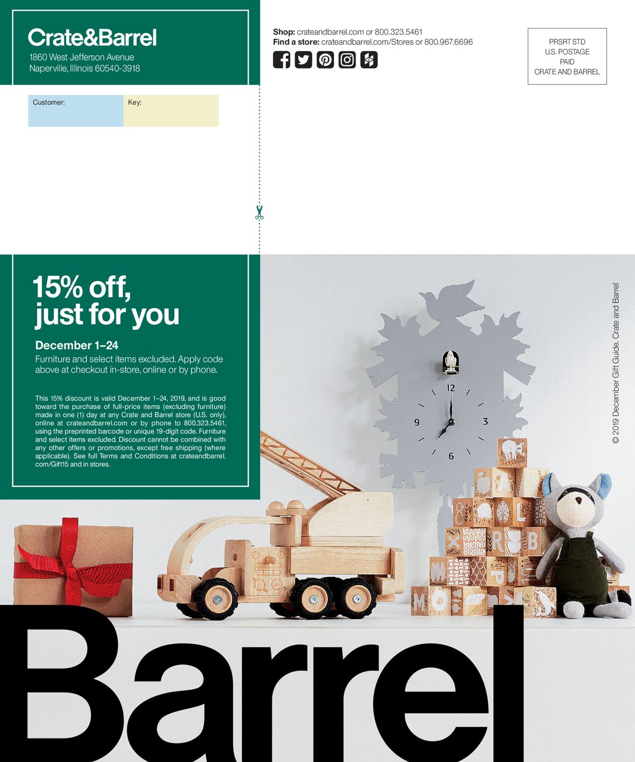 Crate & Barrel - Holidays Ad 2019 Weekly Ad Circular - valid 12/01-12/24/2019 (Page 68)