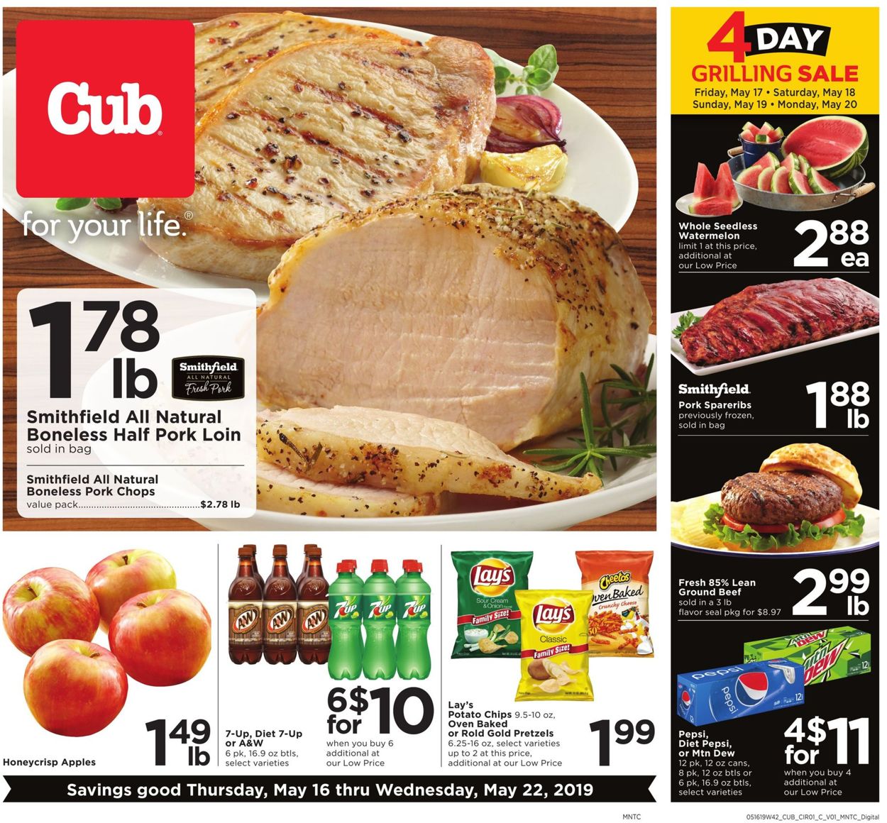 Cub Foods Weekly Ad Circular - valid 05/16-05/22/2019