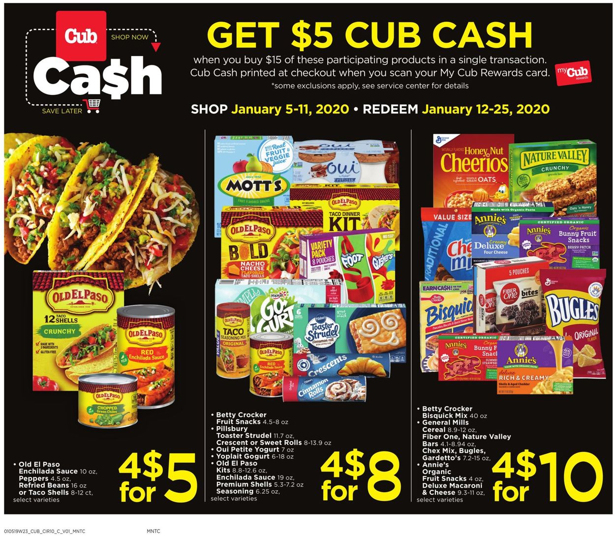 Cub Foods Weekly Ad Circular - valid 01/05-01/11/2020 (Page 10)