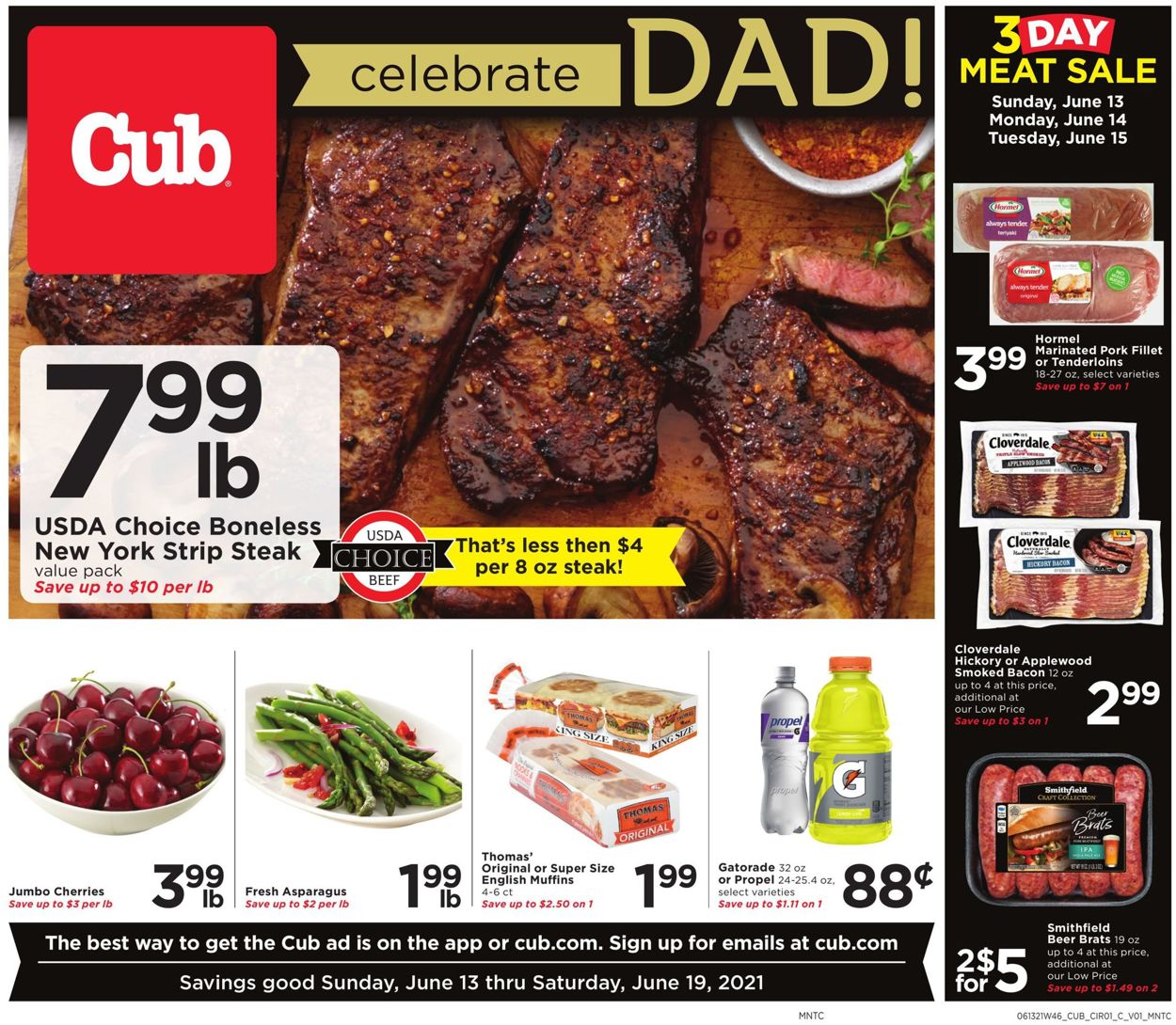 Cub Foods Weekly Ad Circular - valid 06/13-06/19/2021