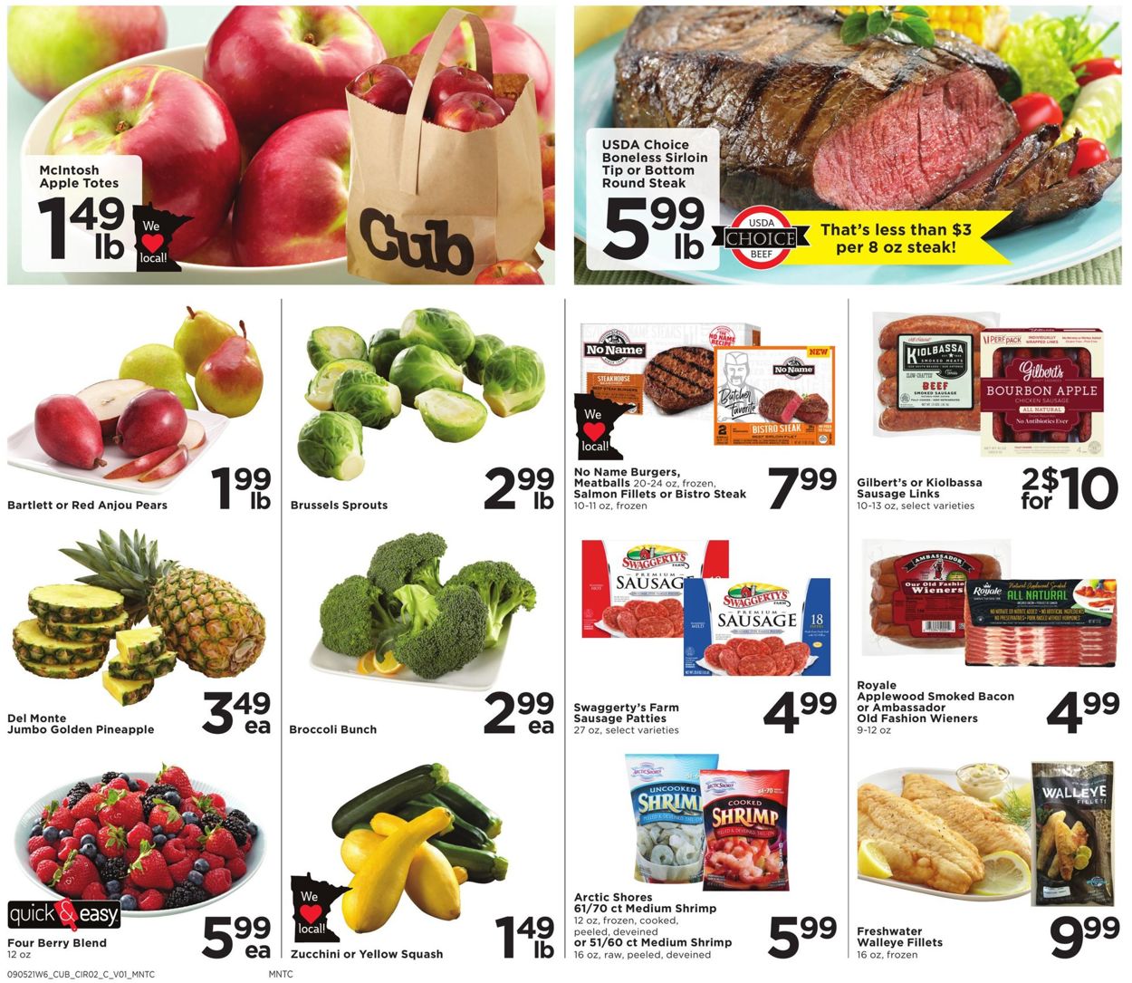 Cub Foods Weekly Ad Circular - valid 09/05-09/11/2021 (Page 3)