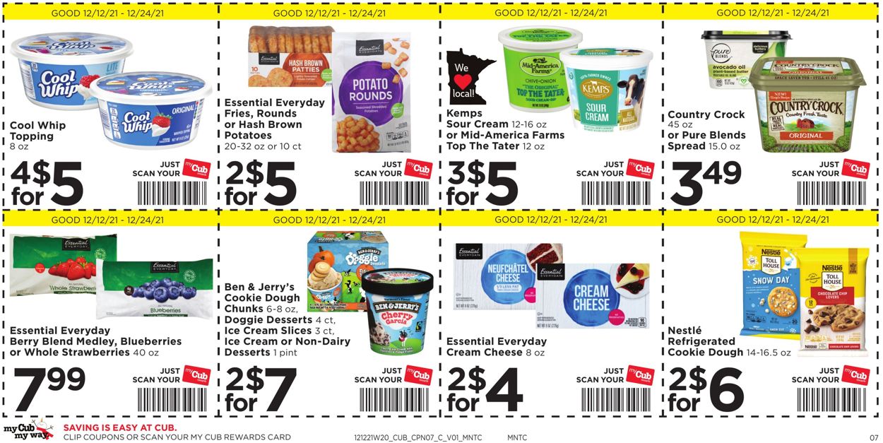 Cub Foods HOLIDAY 2021 Weekly Ad Circular - valid 12/12-12/24/2021 (Page 7)