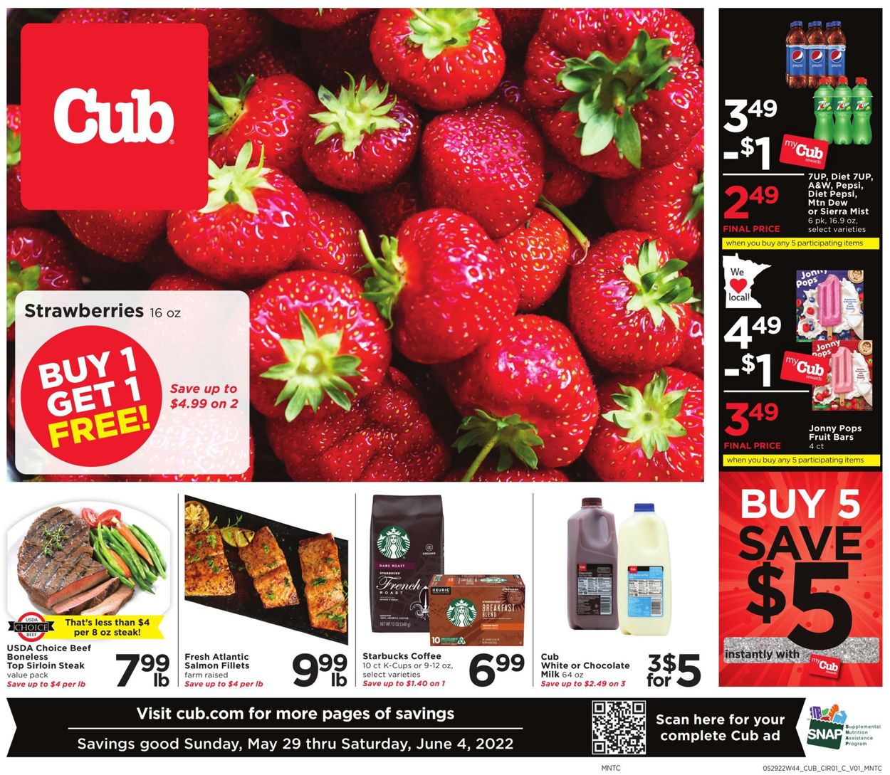 Cub Foods Weekly Ad Circular - valid 05/29-06/04/2022