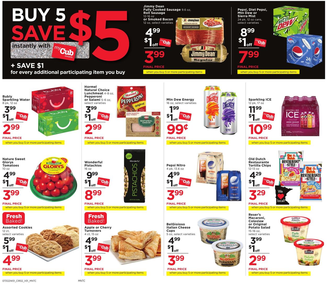 Cub Foods Weekly Ad Circular - valid 07/31-08/06/2022 (Page 2)