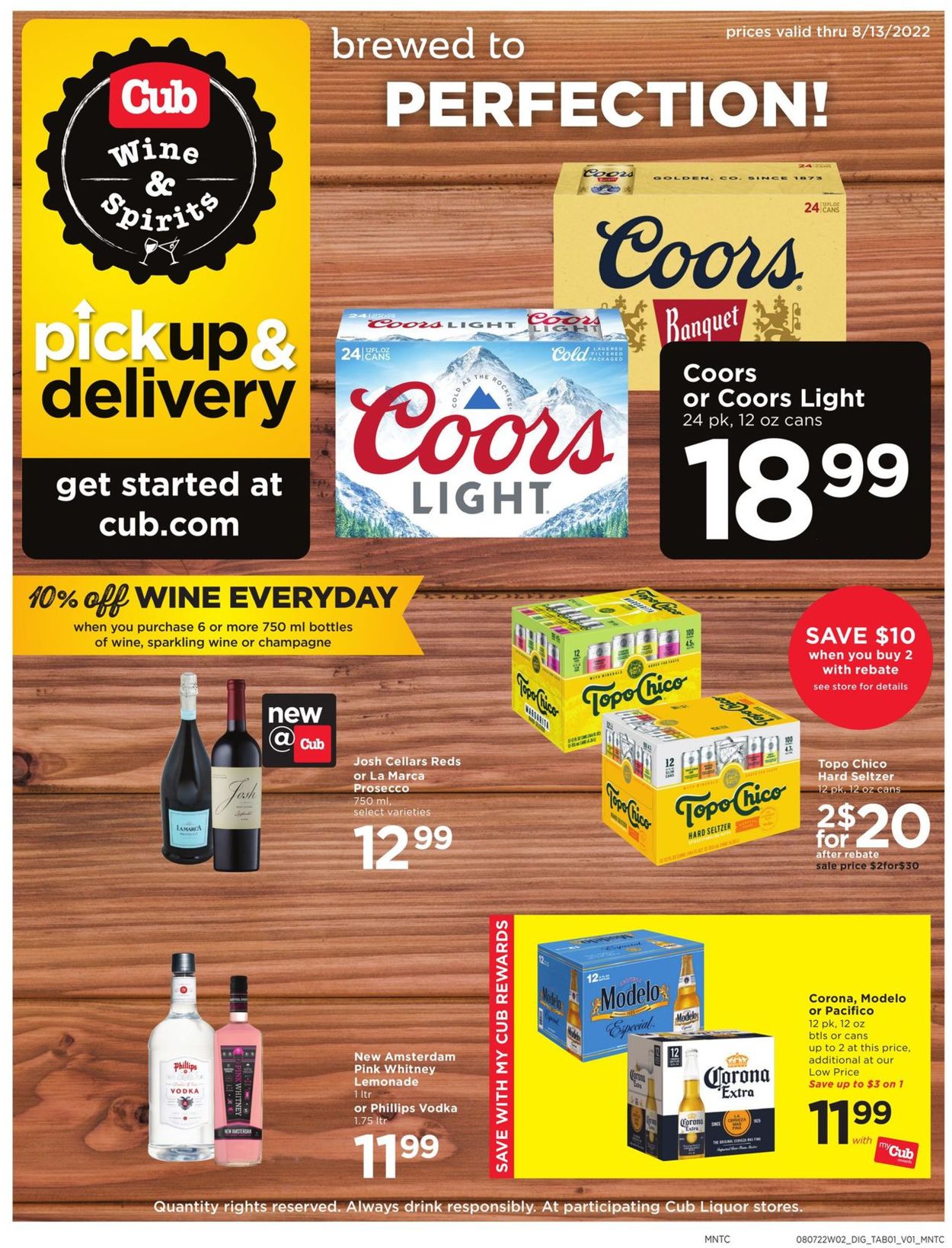 Cub Foods Weekly Ad Circular - valid 08/07-08/13/2022