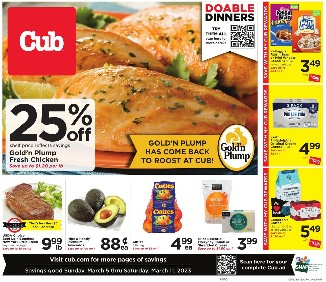 Cub Foods Weekly Ad Circular - valid 03/05-03/11/2023