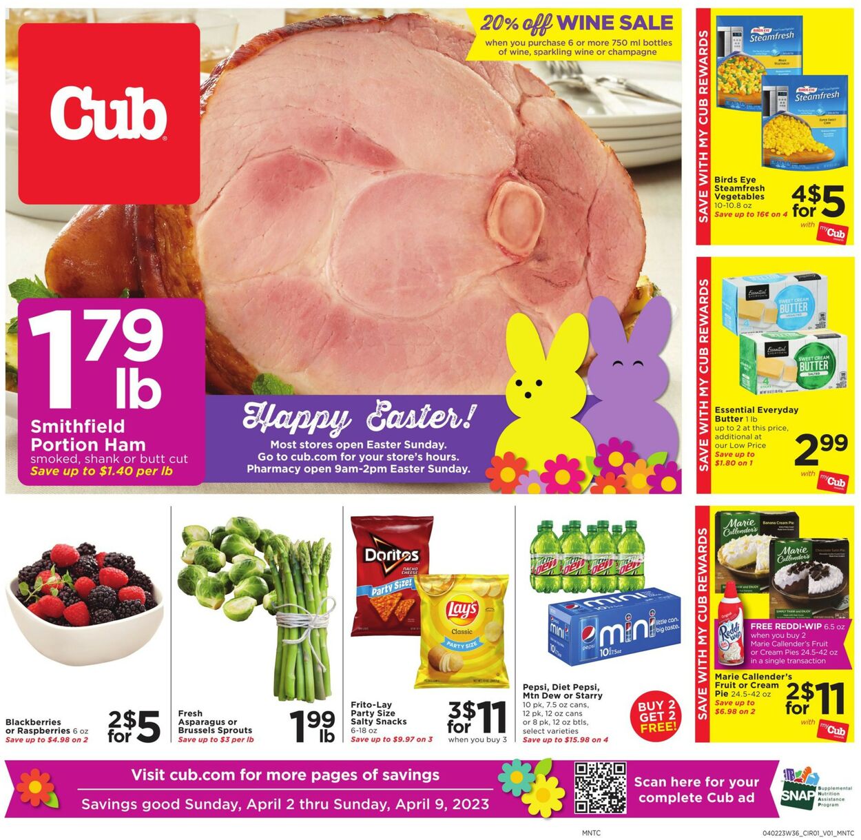 Cub Foods Weekly Ad Circular - valid 04/02-04/09/2023
