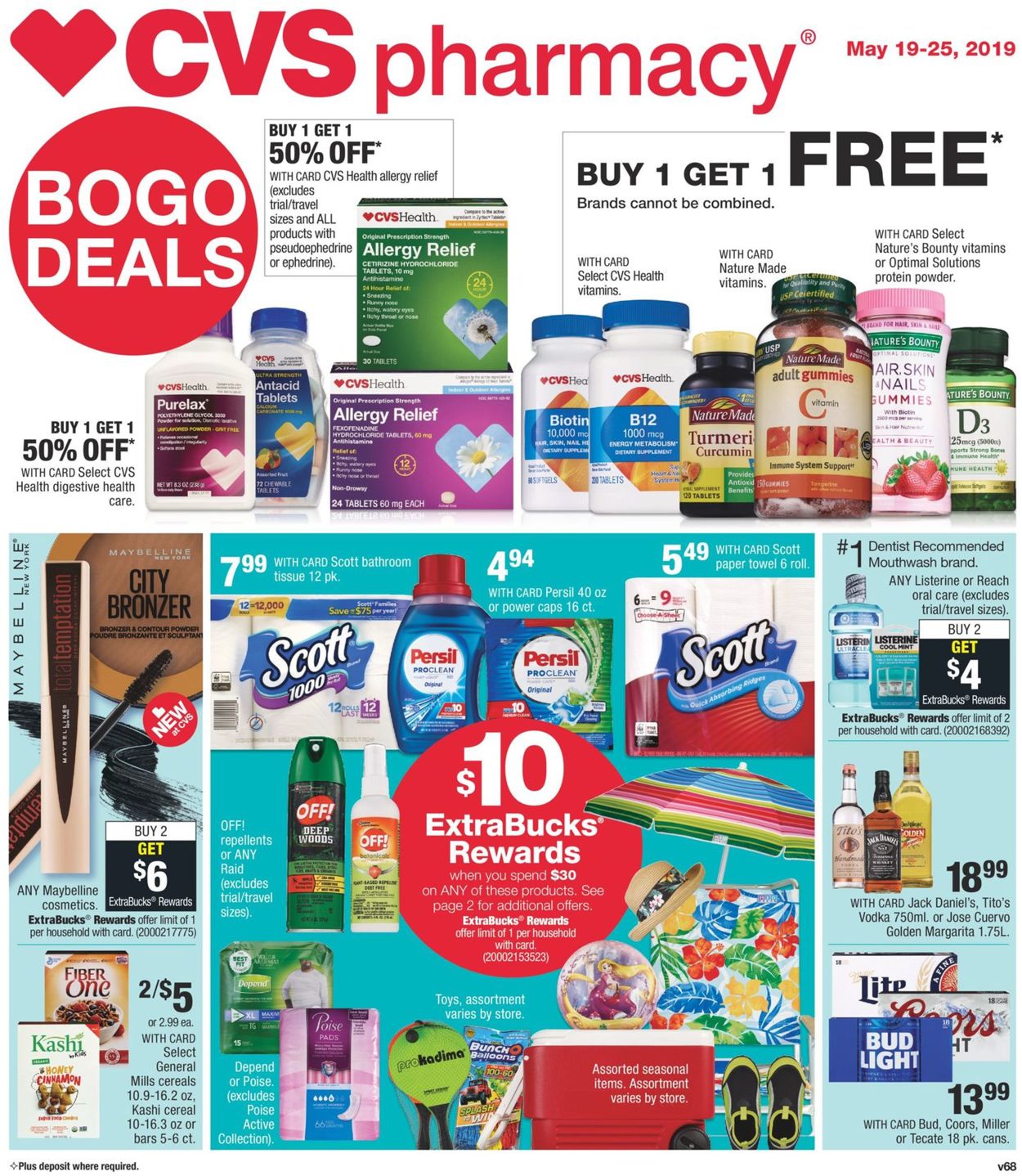 CVS Pharmacy Weekly Ad Circular - valid 05/19-05/25/2019