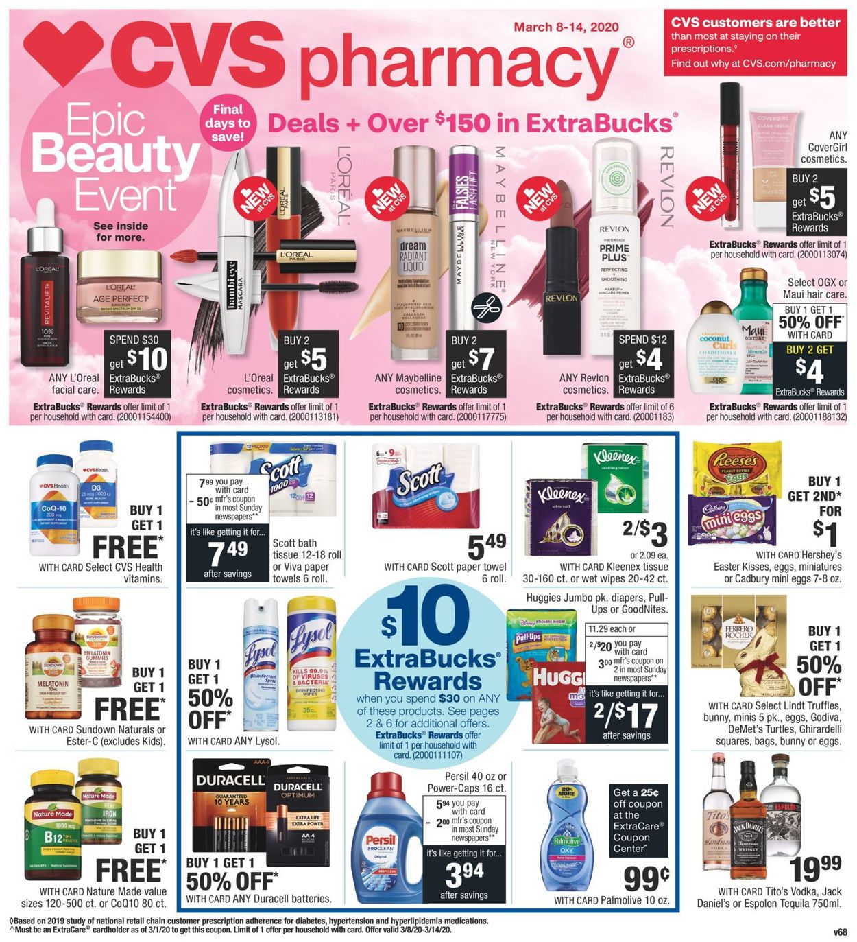 CVS Pharmacy Weekly Ad Circular - valid 03/08-03/14/2020