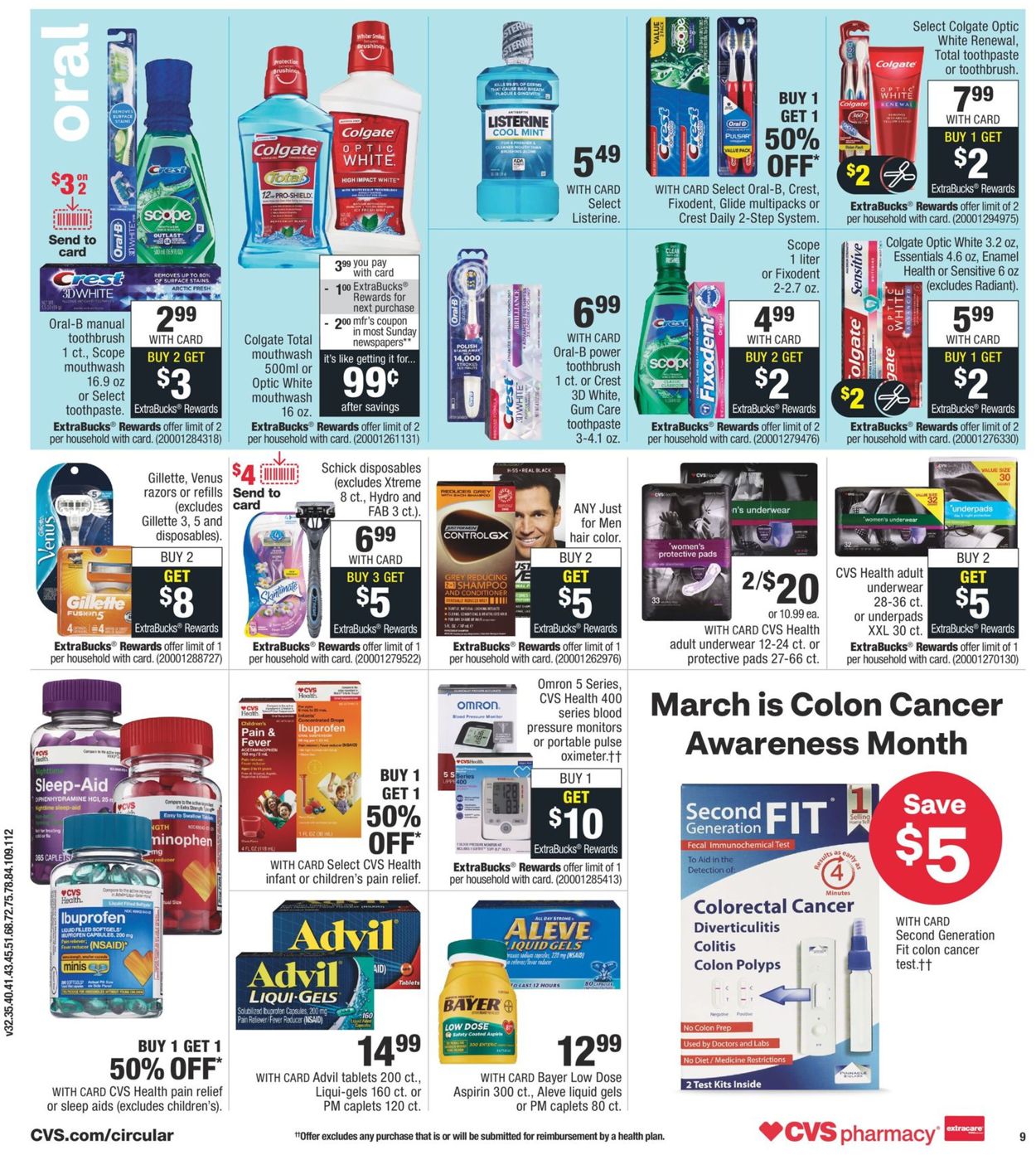CVS Pharmacy Weekly Ad Circular - valid 03/15-03/21/2020 (Page 10)
