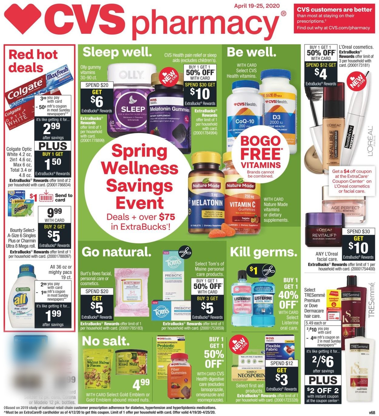 CVS Pharmacy Weekly Ad Circular - valid 04/19-04/25/2020