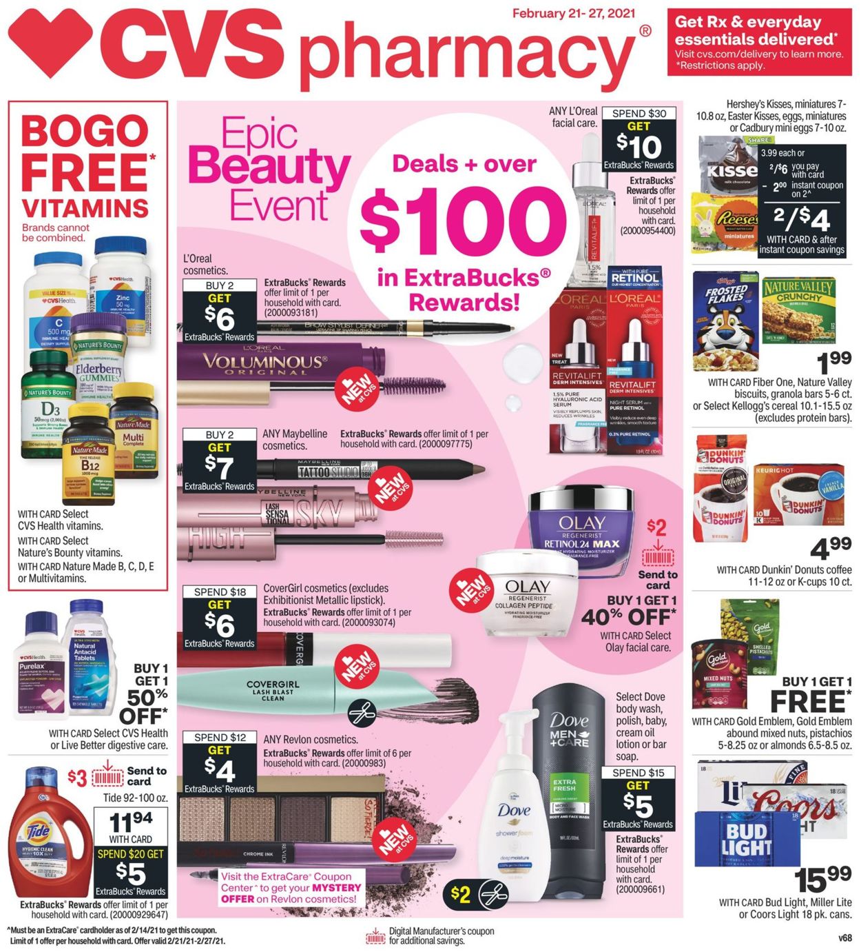 CVS Pharmacy Weekly Ad Circular - valid 02/21-02/27/2021
