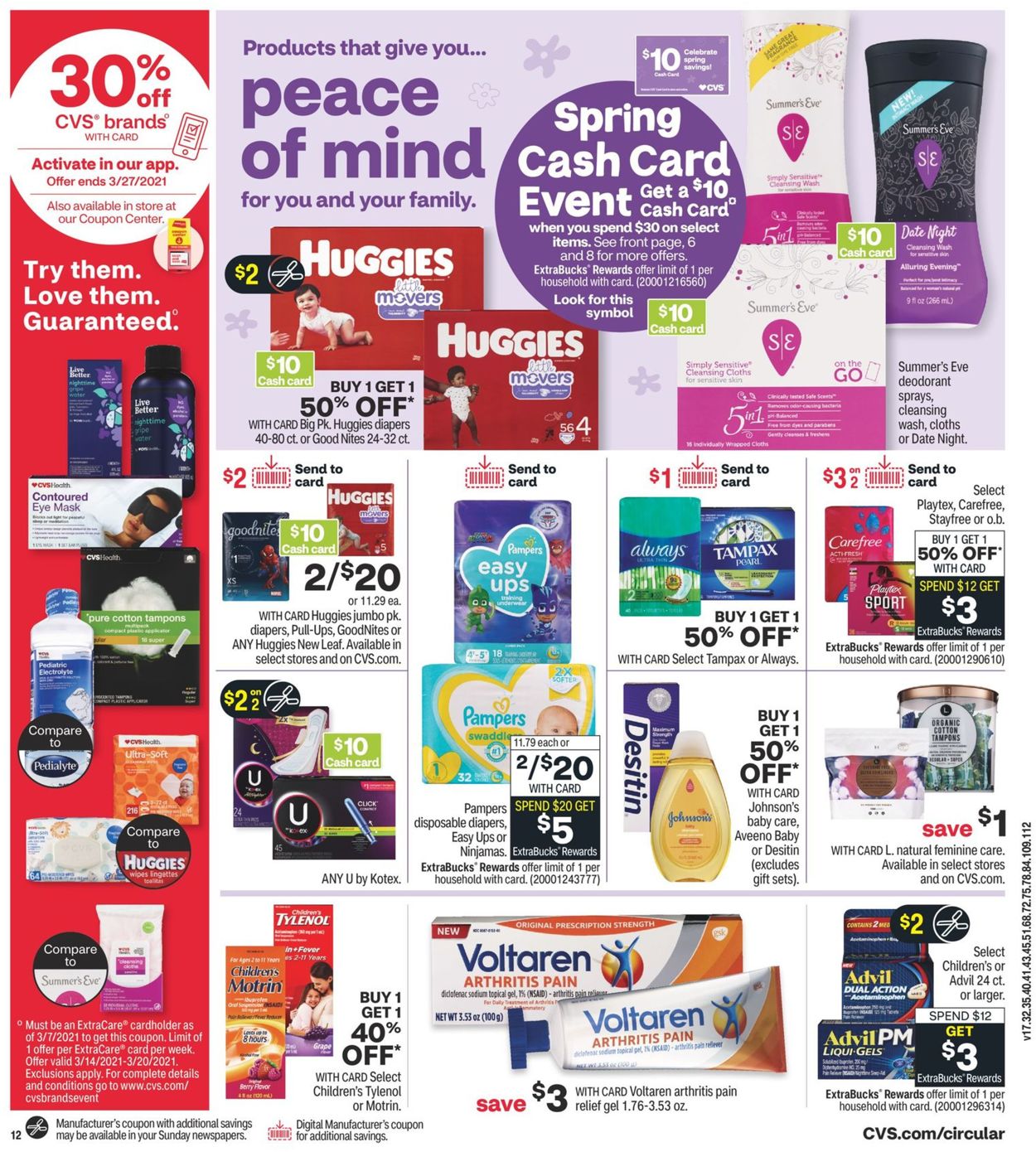CVS Pharmacy Weekly Ad Circular - valid 03/14-03/20/2021 (Page 16)
