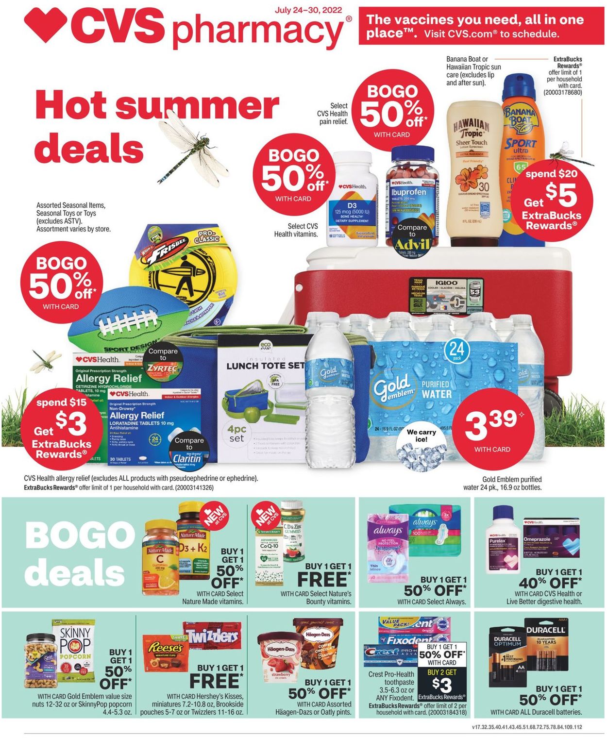 CVS Pharmacy Weekly Ad Circular - valid 07/24-07/30/2022