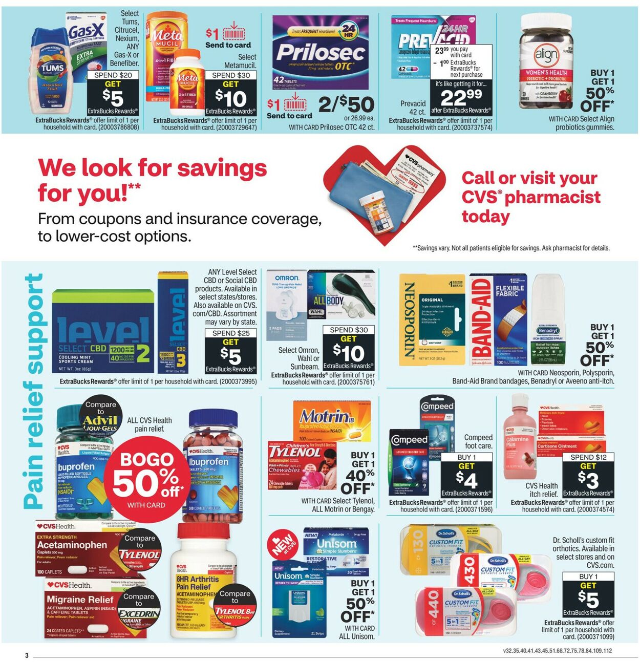 CVS Pharmacy Weekly Ad Circular - valid 09/04-09/11/2022 (Page 4)