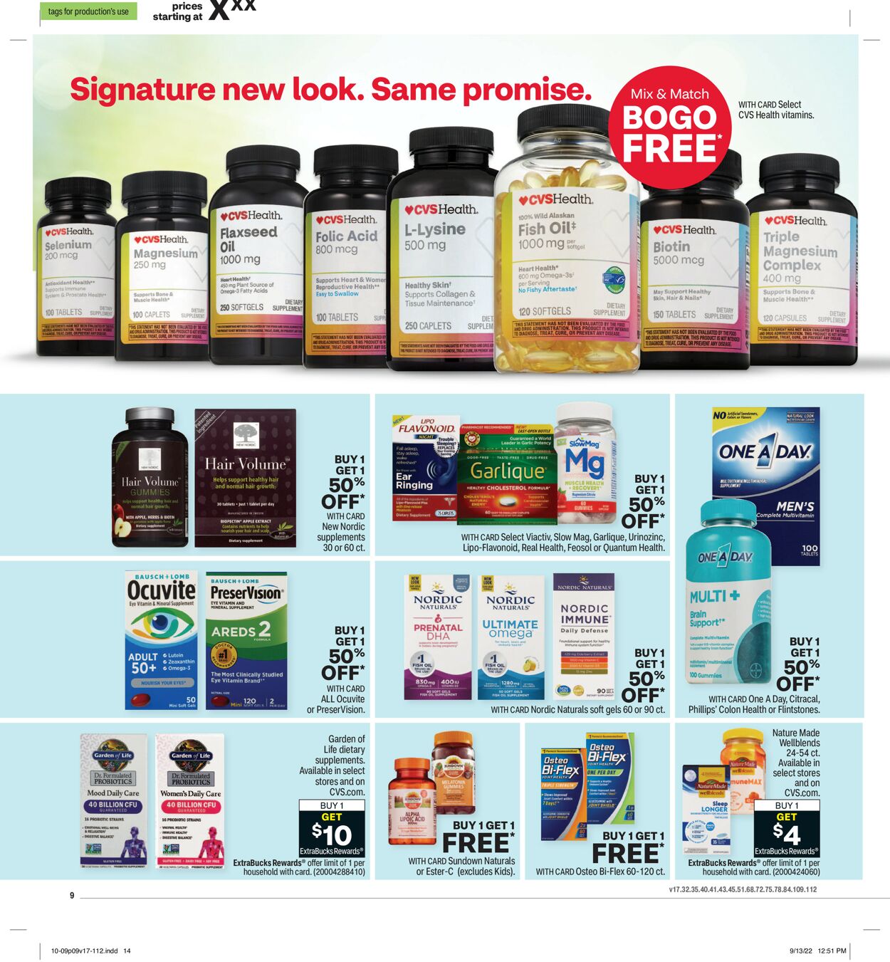 CVS Pharmacy Weekly Ad Circular - valid 10/09-10/15/2022 (Page 10)