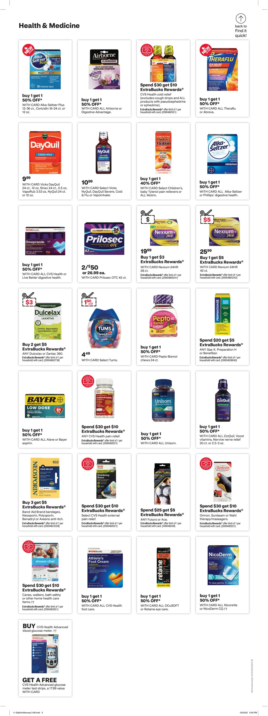 CVS Pharmacy Weekly Ad Circular - valid 11/20-11/27/2022 (Page 4)