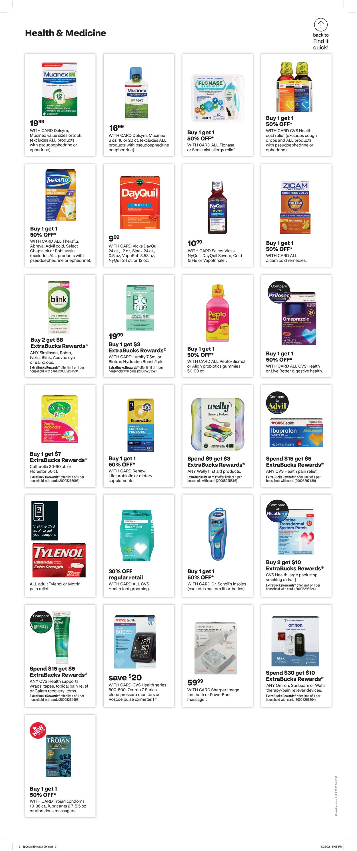 CVS Pharmacy Weekly Ad Circular - valid 12/18-12/25/2022 (Page 4)