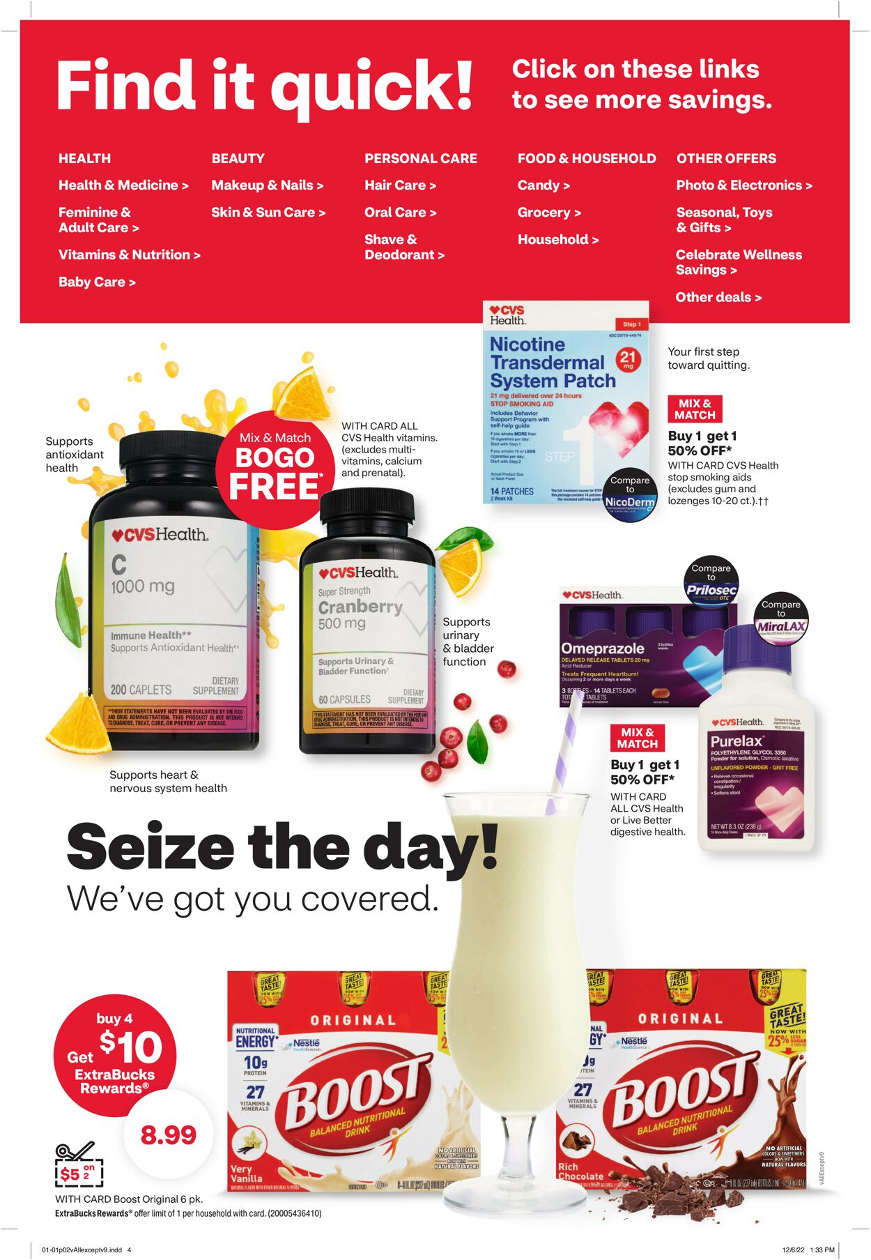 CVS Pharmacy Weekly Ad Circular - valid 01/01-01/08/2023 (Page 2)