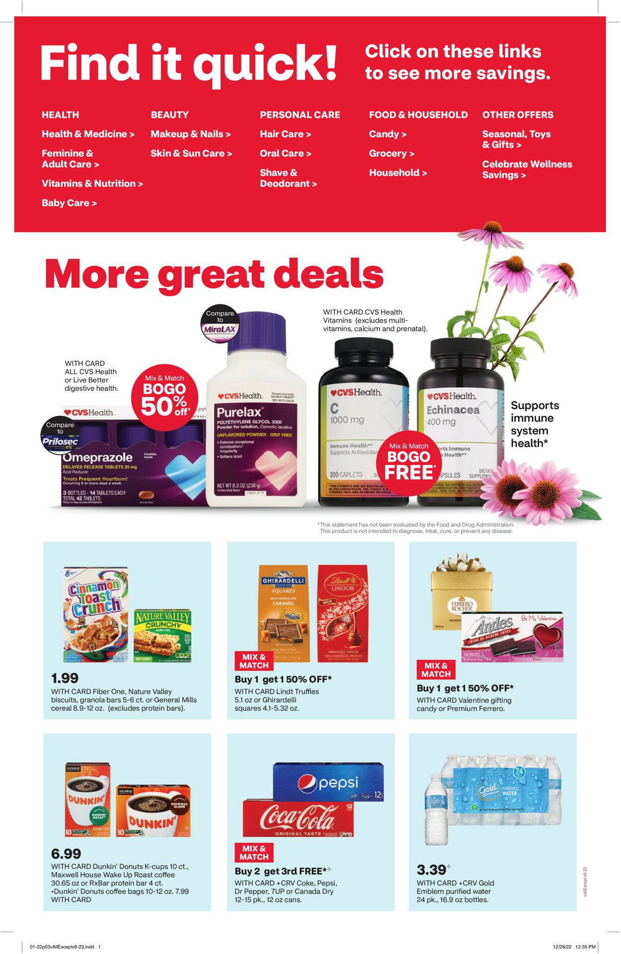 CVS Pharmacy Weekly Ad Circular - valid 01/22-01/28/2023 (Page 3)