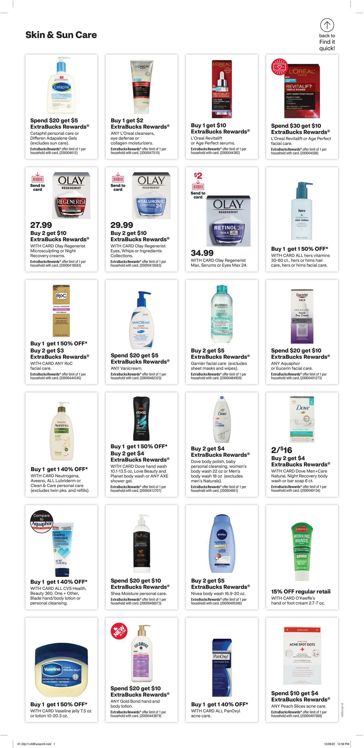 CVS Pharmacy Weekly Ad Circular - valid 01/22-01/28/2023 (Page 11)