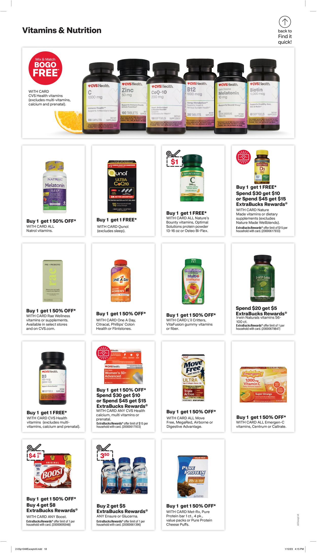 CVS Pharmacy Weekly Ad Circular - valid 02/05-02/12/2023 (Page 10)