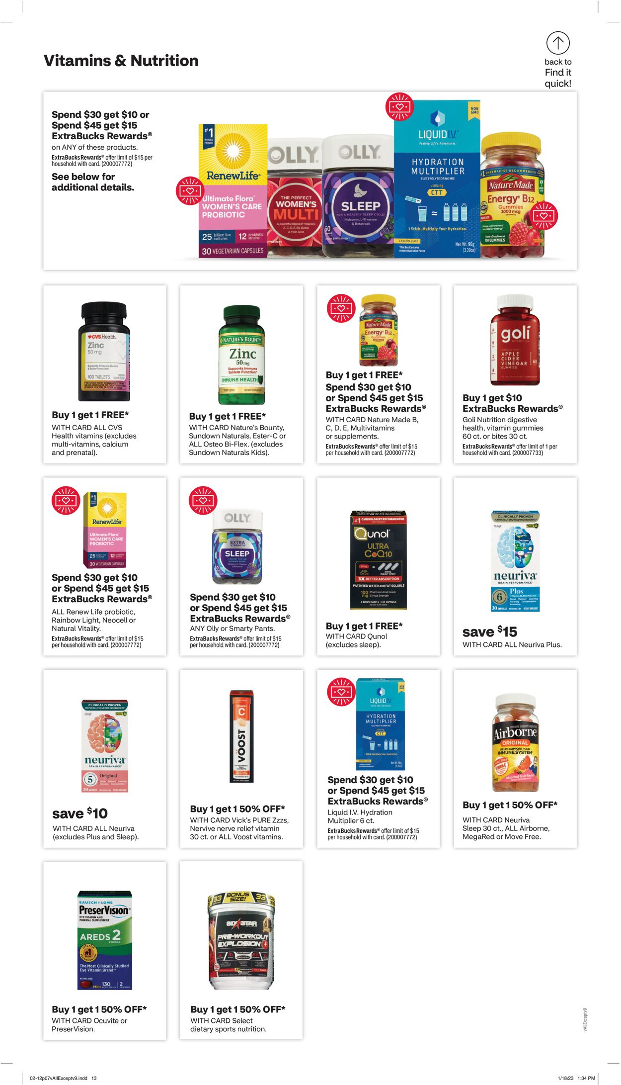 CVS Pharmacy Weekly Ad Circular - valid 02/12-02/19/2023 (Page 7)