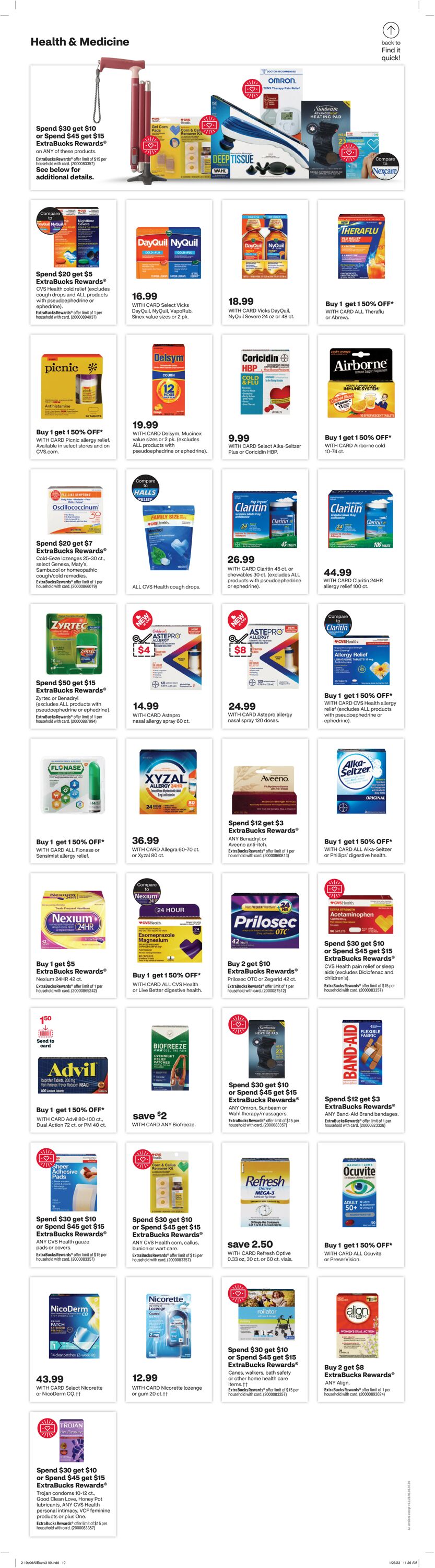 CVS Pharmacy Weekly Ad Circular - valid 02/19-02/26/2023 (Page 8)